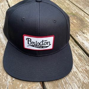 NWT Brixton Flat Bill Hat